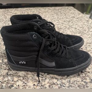 Vans Skate Sk8-Hi - All Black Size 10